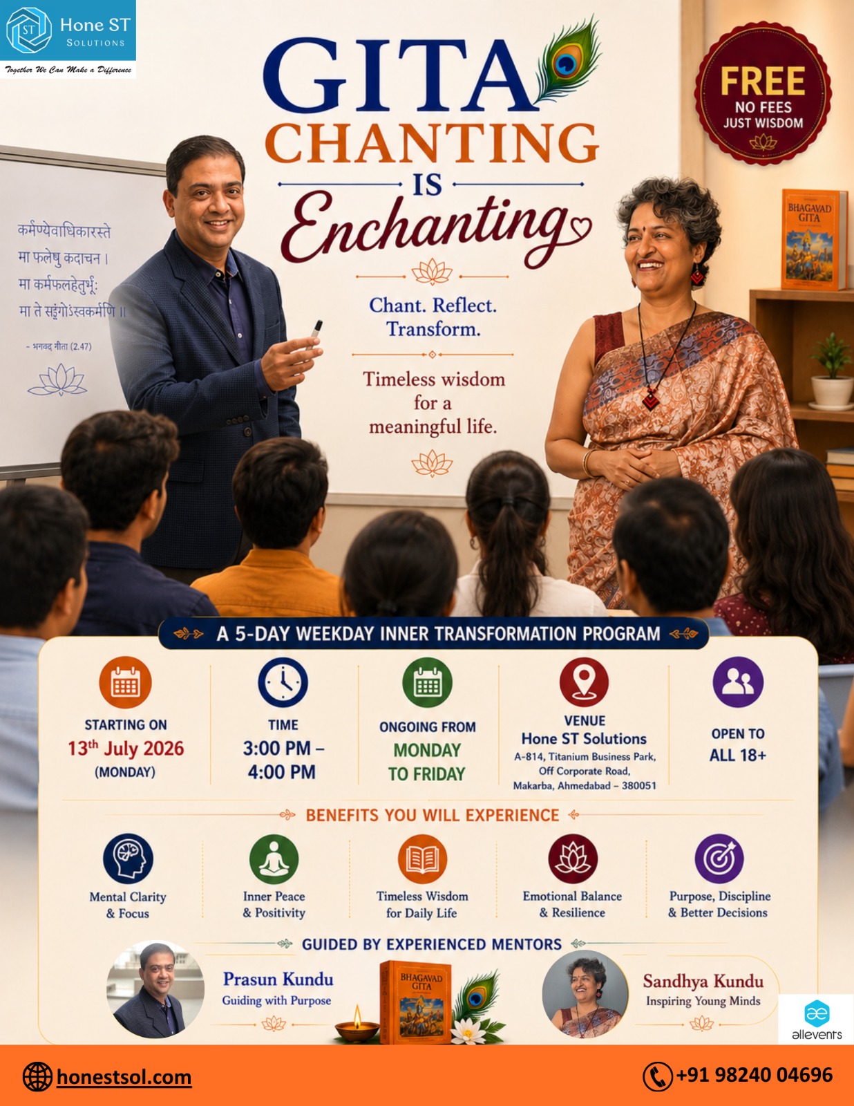 gita chanting is enchanting